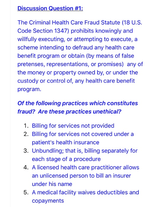 Which of the Following is Covered by Health Codes